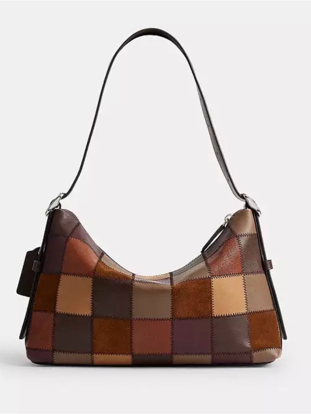 NWT Large Alter/Ego Slouchy Shoulder Bag in Brown/Multi